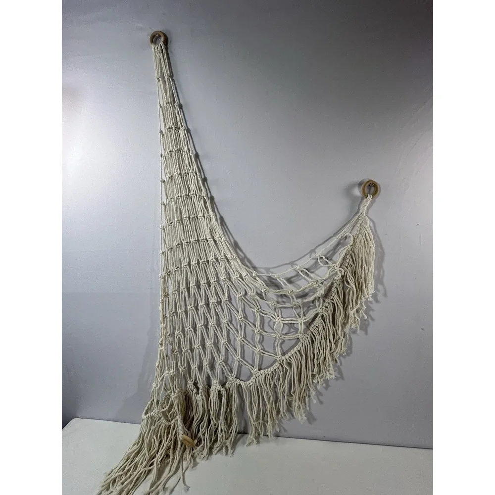 Macrame/Woven Net/Hammock‎ For Storage (stuffed animals, fruit, toys)